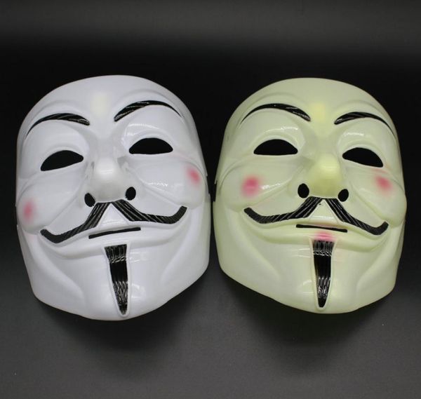 Party Masks V pour Vendetta Masques anonymous FAWKES DANGE DES COSTUME ADULTS ACCESSOIRES COSPlay Masques pour Halloween Party2106339