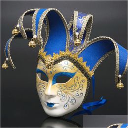 Masques De Fête Masque De Venise Halloween Bal Carnaval Décoration Gc223 Drop Delivery 202 Dhc9I