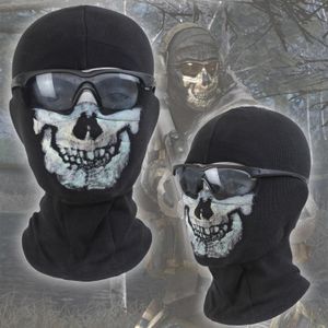 Masques de fête Ghost Ghost Simon Riley Skull Balaclava Ski Hood Cycling Skateboard Masque en plein visage sans verres 230816