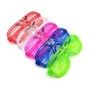 Accessoires de fête Rave, lunettes LED lumineuses de célébrité, jouets clignotants, bâtons fluorescents de Concert, accessoires de Support, vente en gros