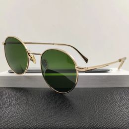 Feestronde glazen lenzen zonnebril voor vrouwen zomer esthetisch meisje dames futuristisch merk ontwerper voor zonnebrillen 240410