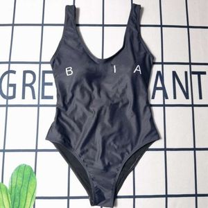 Fête Sexy Bikini Designer Swwear Womens Fashion Imprimé un morceau de maillot de bain Backless Beach Backless