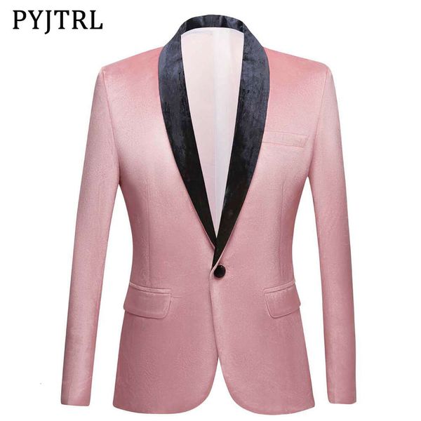 Costume de survêtement pour hommes, blazer, vente de velours plat, Slim, manteau décontracté, robe de Banquet de mariage