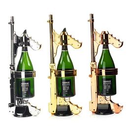 Pistola de champán LED para fiesta, presentador de botellas, Club nocturno, Bar, salón, máquina de disparo recargable, pulverizador de inyección