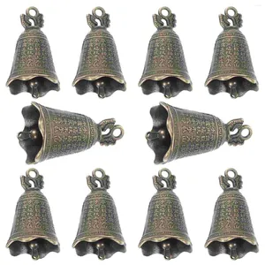 Party Supplies 10 PCS Dragon Bell Accessoires Wind Chime Diy Charms Ornament Vintage Decor Chimes Festival Retro Pendant