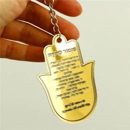 Feestartikelen 10 stuks spiegel goud op maat bedrukte gepersonaliseerde hamsa bruiloft gunst voor gast Arabische Hebreeuwse letters acryl sleutelhangers met