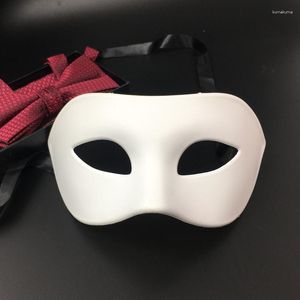Suministros de fiesta 1 PC Halloween Half Face Mask for Women Men Masquerade ojo para adultos Commate Dress Up Stage Cosplay Decoración de bodas