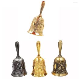 Party Supplies 1 st Hand Call Bell Gold Silver Multifunction Bells For Craft Wedding Decoration Alarm School Church Bar El Vintage