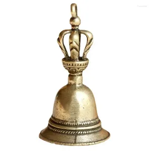 Fournions de fête 1pc Tibetan Bronze Bell Antique Christmas Tree Pendant Ferme Harcraft Magic Wind Shui Feng Bells pour la décoration