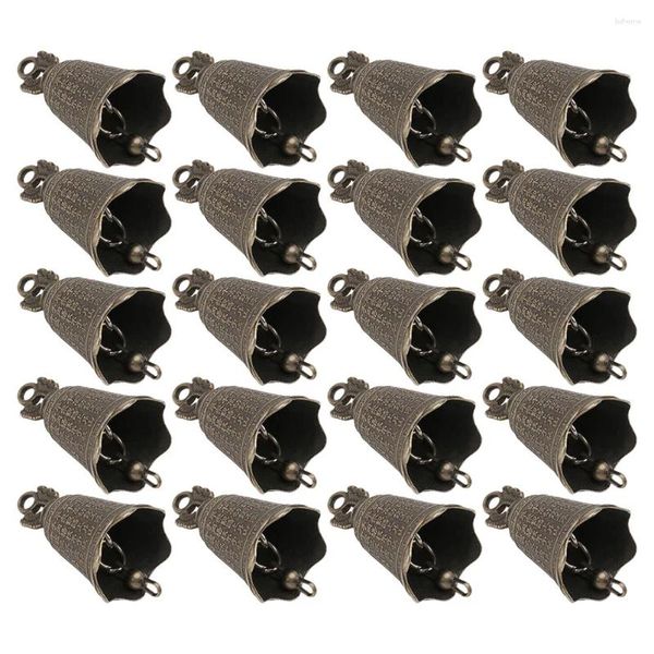 Fourniture de fête 20pcs Bell Charms Ornements Poseurs de porte pour DOY