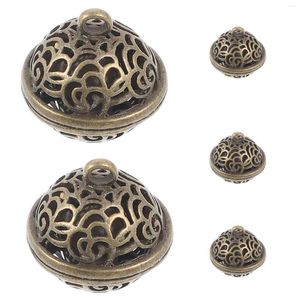 Feestbenodigdheden 5 pc's vintage bell hanger mini bells decor charm metalen kerstdecoraties hangen