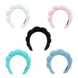 Party Supplies 652F Spa Headband voor het wassen van gezicht spons Haarband huidverzorging yoga zweetband terry handdoek