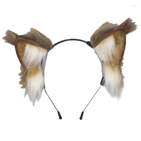 Fournions de fête Le bandeau d'oreille animal animalise les mascarades de coiffure costume adolescents féminins cosplay accessoires