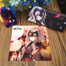 Fournitures de fête Anime Fate Grand Order Joan Of Arc Étui à lunettes FGO Mash Alter Étuis à crayons Boîte à lunettes pliante Spectacle avec accessoires en tissu
