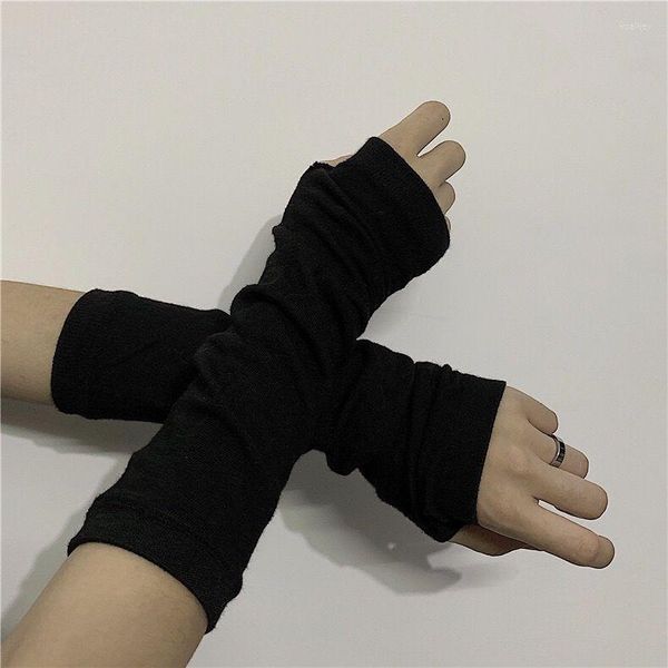 Suministros de fiesta Guantes de anime Cosplay Darkly Ninja Mitten Oversleeve Hombre Mujer Moda Bloqueador solar Mantener caliente Puño Unisex Accesorios Lolita