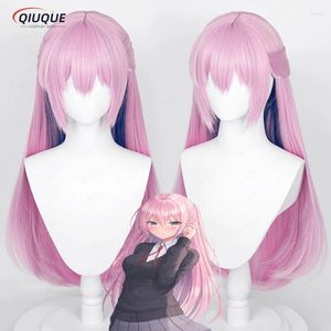 Perruque de Cosplay synthétique résistante à la chaleur, fournitures de fête, Anime Kawaii Dake Ja Nai Shikimori-san Shikimori Micchon, casquette de cheveux synthétiques de couleur mixte