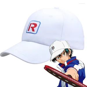 Feestartikelen Anime De Prins Van Tennishoed Cosplay Costime Ryoma Echizen Cap Borduren Zomer Verstelbare Baseball Caps Geschenken Prop