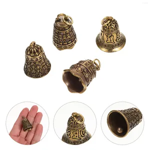 Fournitures de fête Cloches Cloches Suspendus Vintage En Laiton Jingle Charmes Pendentifdécoration Vache Bronze Maison Pendentifs Bijoux Ornement Décor Shui