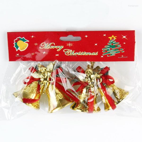 Suministros para fiestas Campana Adornos navideños Campanas para decoración Jingle Tree Juguetes DIY Artesanía Abalorios Decoraciones