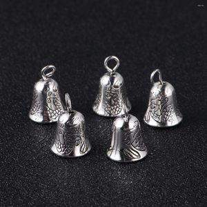 Feestbenodigdheden Bells Bell Jingle Crafts Christmas Charms Craft Mini Diy Vintage Pendant Miniature Bulk Decorations Tree Sleigh