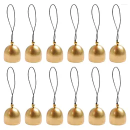 Fourniture de fête Bells Bell Jingle Mini Christmas Ornements Metal Decorative Vintage Pet Cowbell Rustique Vache artisanale suspendue Tiny Ornement Vent