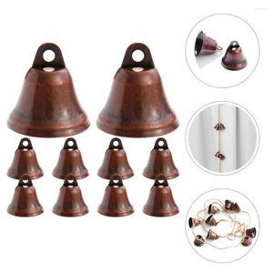 Feestbenodigdheden Bells Bell Vintage Jingle Mini Metal Charms Accessoires Projectmissie Kerstmessing hondenkraag ornamenten ambachtelijk bruids