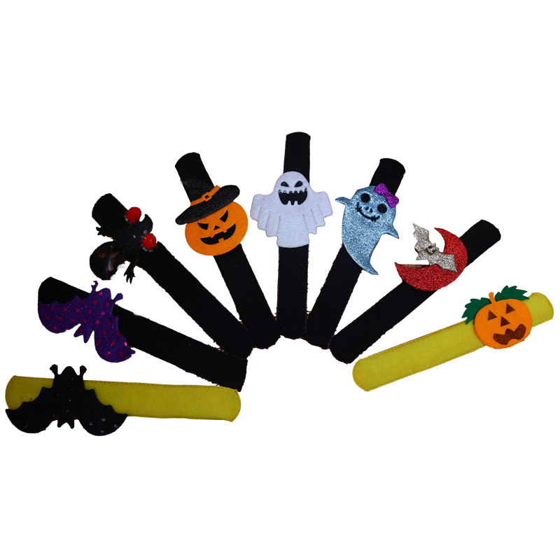 Party Supplies Bracelet Festival Dekoration Fledermaus Halloween Halloween Dekorationen Clap Circle Kinder Kinder 2023New Kürbis