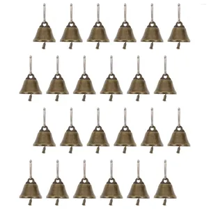 Fournitures de fête Bronze Horn Bell Christmas Pendant cuivre Copper Noël décor Sac suspendu Sac de pendentifs décorations