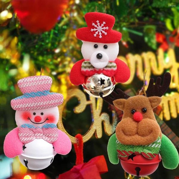 Suministros de fiestas Costeo colgante colgante Santa Claus Snow Man de nieve Craft Crafts Ornaments Año Regalos Xmas Decoración del hogar