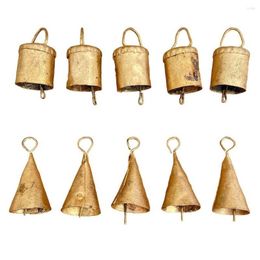 Feestartikelen Clear Sound Bells Vintage Loud Metal Wind Chime Anti Lost Verdikte Grazende boerderij