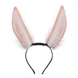 Suministros de fiestas Cosplay Cartoon Ear, cabello eléctrico Hoop Woman Dademia para la banda de cabello de Pascua Halloween