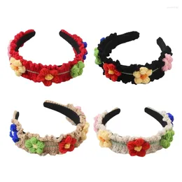 Fournions de fête Crochet Bohemia bandeau pour Kpop Decorations Music Festivals Po Booth Props Girls Pographie en gros