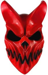 Fournitures de fête Demon Masks Kid of Darkness Demolisher horrible massacre pour prévaloir Face Fashion Mask pour Halloween Props Cosplay Costume