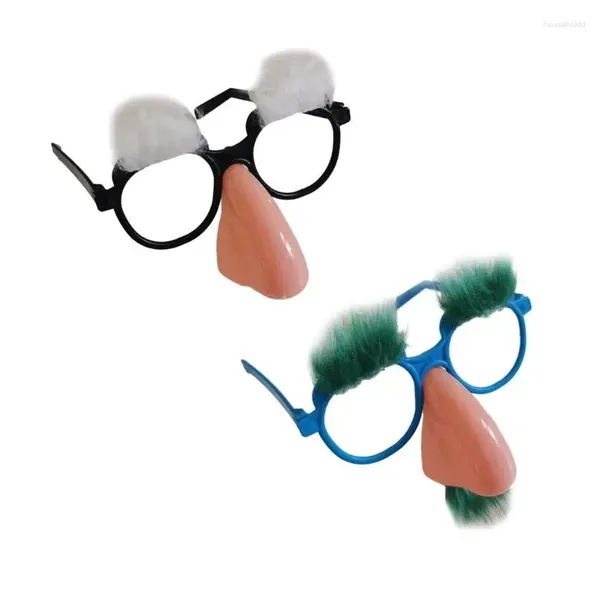 Fournitures de fête, lunettes de déguisement avec nez amusant, sourcils et moustache, cadeaux parfaits pour les fêtes d'anniversaire d'Halloween