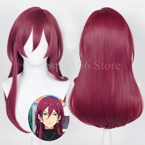 Fournitures de fête Ensemble Stars Cosplay perruque ES Tomoe Hiyori Sazanami Jun Saegusa Ibara Ran Nagisa Idol Roleplay Eden Eve Adam cheveux synthétiques