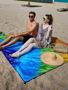 Feestbenodigdheden extra grote outdoor waterdichte picknickmat strand deken met opbergtas opvouwbare campingtent draagbaar lichtgewicht