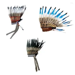 Fourniture de fête Plume Headress