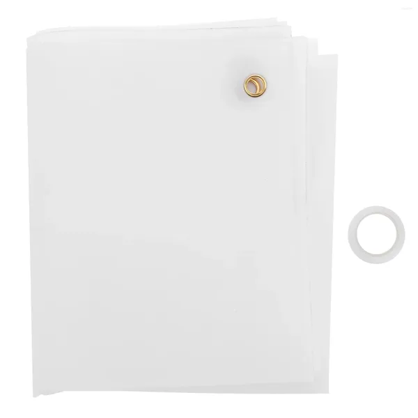 Fournitures de fête, tissu de fond vierge, bannière personnalisée, arrière-plan suspendu imprimable pour signe blanc Poshoot