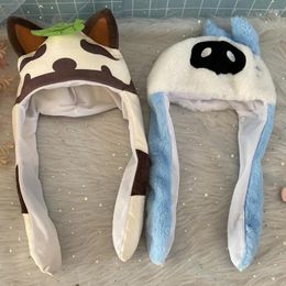 Fournitures de fête jeu Genshin Impact Klee Sayu Nilou Barbatos Venti chapeau en peluche Cosplay adulte unisexe casquette dessin animé Costume accessoires accessoires