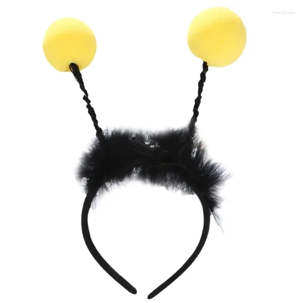 Suministros para fiestas, Aro para el pelo con bombillas, diademas LED para Cosplay, bombilla temática peluda para niños, sombreros para adolescentes, vendedores ambulantes