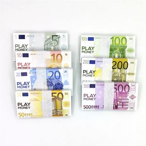 Feestartikelen Grote hoeveelheid Europa 100 Gratis Bar Valuta Papier Sfeer Kwaliteit Rekwisieten 5-500 Geld speelgoed feestgeschenken P197