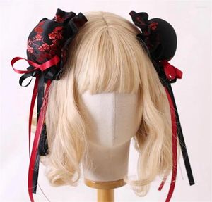 Party Supplies Kawaii Girls Bun Covers Chunli Hair Hair Pin Hairstyle Ballet Dance chinois Ancient Style Chun Li Femmes Hairlip Headwear B2615