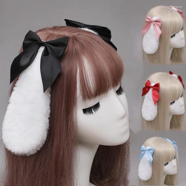 Party Supplies Kawaii Lolita Ears Hairpin Cosplay Anime Girls Costumes Hoppy Hairclips Mignon Headswear for Women