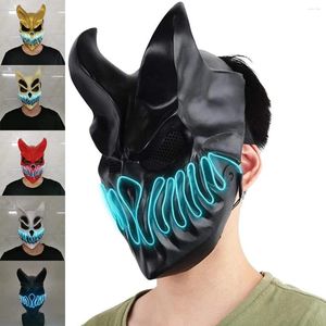 Party Supplies Kid Of Darkness Halloween Mask Cosplay Propys Demolisher Bloling Bluther pour prévaloir Deathmetal Demon Masks Horror Hood