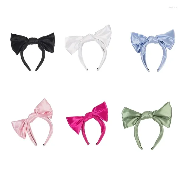 Party Fournitures Large Bowknot Bandband Costume Anime Costume Bow Coiffre de coiffure Kids Femmes Funny Ciches