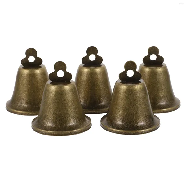 Party Supplies Livestock suspendues Bells Vintage Design Iron The Ringers Sheep Pet Colliers Accessoires agricoles (bronze)