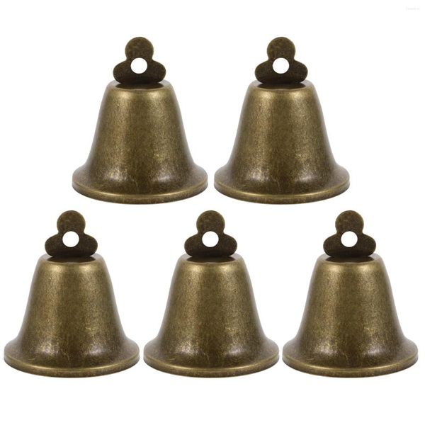 Fournions de fête Livestock suspendues Bells vintage Design Iron Ring Chimes Mouton Colliers Pet Ornements ACCESSOIRES DE L'ARMING (BRONZE)