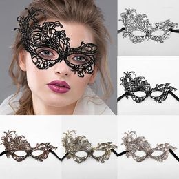 Fournitures de fête Masquerade Sexy Eyewear Lady Lace Eye Mask Venetian Prom Prom Halloween Event Fancy Dress Costume Masques pour femmes