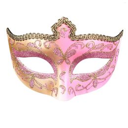 Feestartikelen Heren Maskerade Maskers Vintage Retro Venetiaans Geruit Muzikaal Mardi Gras Masker Galajurken Cosplay Unisex