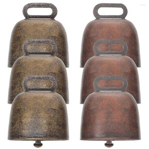 Party Supplies Metal Cowbell Bells Balk Vintage Rustic Pet Anti-Lost Ornement Small Ring Chime